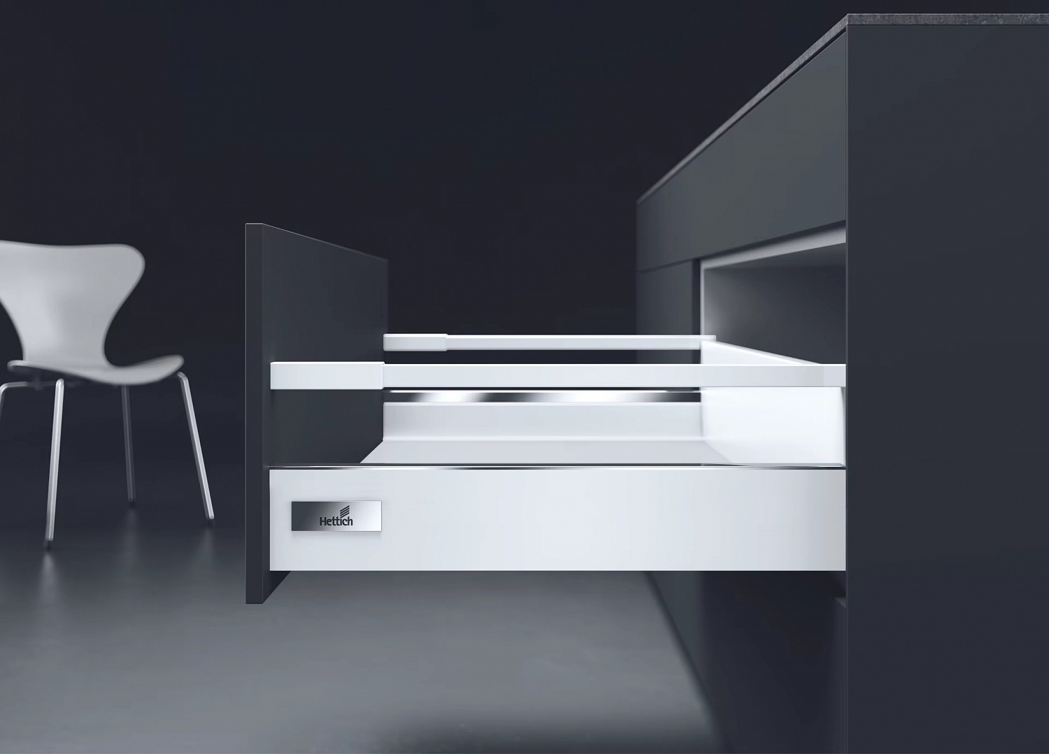 Система висувних шухляд Atira Система висувних шухляд Atira