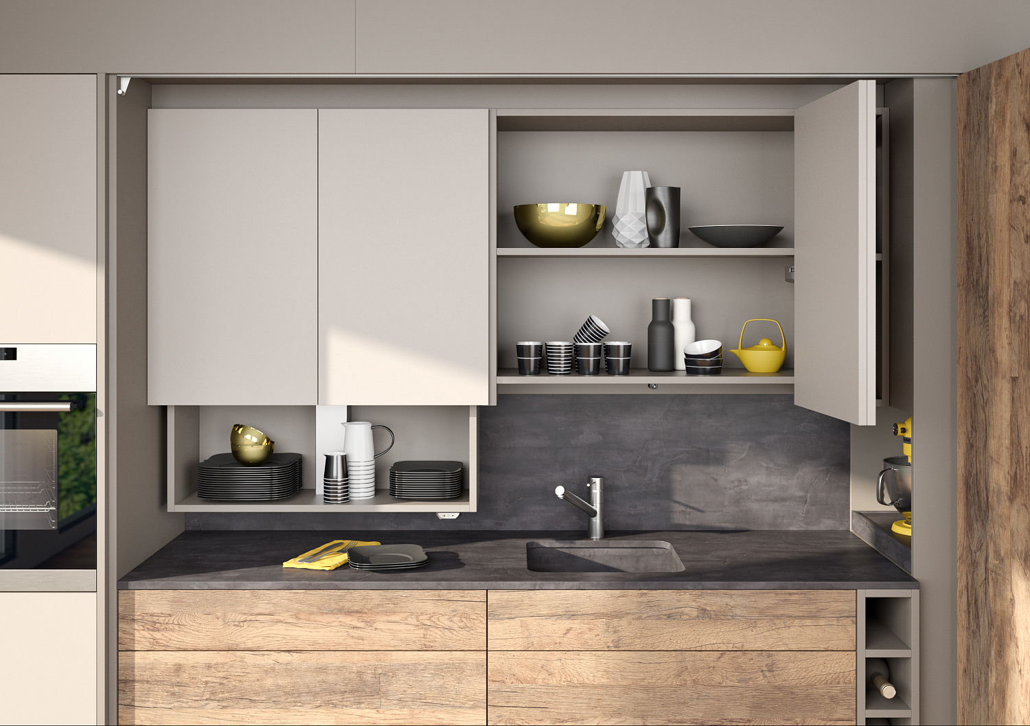 Wing 77 – система складних дверей. Свобода руху Wing 77 – система складних дверей. Свобода руху