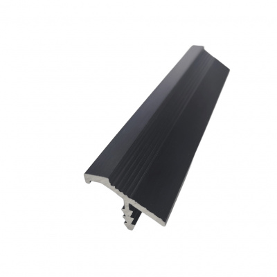 Врізний профіль TP-2, 18 мм, L=5 м, чорна фактура, Elite