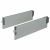 Надставка на боковину ArciTech DesignSide, 550 мм, (218/ 94, 250/126), скло графіт (9248391)