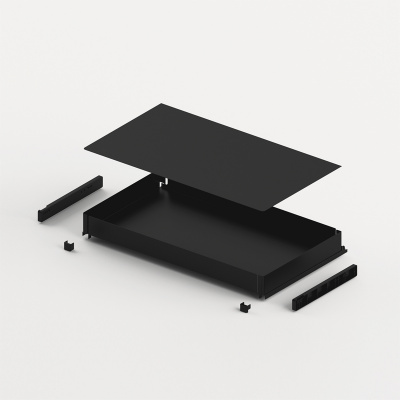 Внутрішня шухляда Naro 200, ширина LB=864 мм, антрацит (9381040) Hettich