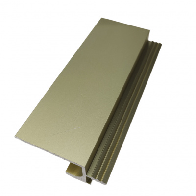 Врізний профіль-ручка PR-8, 18 мм, L=5 м, золото матове, Elite