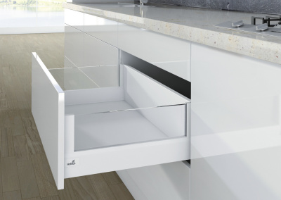 Надставка на боковину ArciTech DesignSide, 500 мм, (218/ 94, 250/126), скло графіт (9248390)