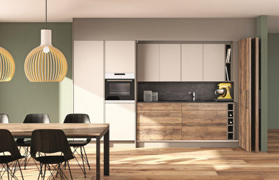 Комплект фурнітури Wing 77 для шафи з чотирма створками (70987)