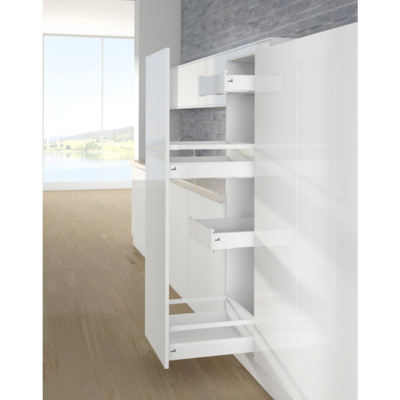 Боковина ArciTech L=650 мм H=94 мм біла, права (9121254) Hettich