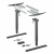 Комплект стола Steelforce Pro 300, с электрорегулировкой высоты, черный (9309791) Hettich