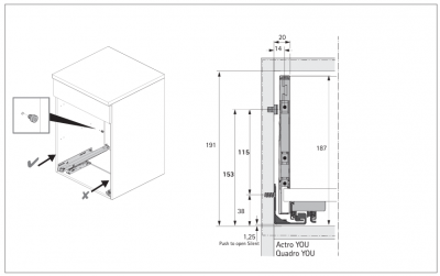 Комплект LED-підсвічування AvanTech YOU Inlay (9305747) Hettich