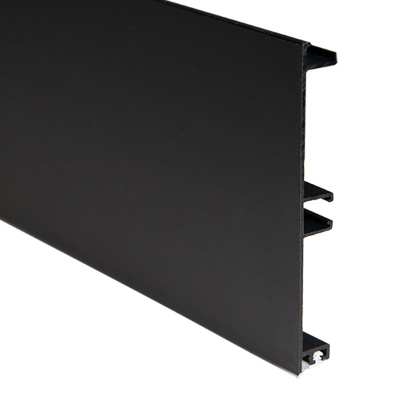 Цоколь алюминиевый Scilm Н=100 L=4100, черный браш