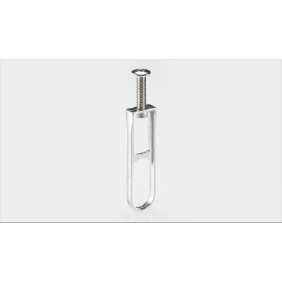 Центральное крепление овальной штанги SL 781, никель (70676) Hettich