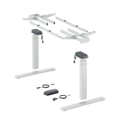 Комплект стола Steelforce Pro 670 SLS, з електрорегулюванням висоти, білий (9309762) Hettich