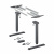 Комплект стола Steelforce Pro 300 slim, с электрорегулировкой высоты, черный (9309793) Hettich Комплект стола Steelforce Pro 300 slim, с электрорегулировкой высоты, черный (9309793) Hettich