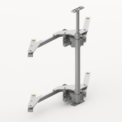 Комплект каркасу Salso, 600 мм, лівий, срібний (9381053) Hettich