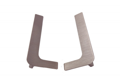 Gola Комплект відкритих заглушок профілю L, мідь, Scilm