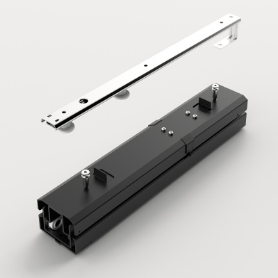 Механизм выдвижения Olona с системой Silent System, антрацит (9380989) Hettich