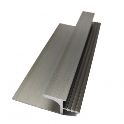 Врізний профіль-ручка PR-8, 18 мм, L=5 м, шампань фактура, Elite