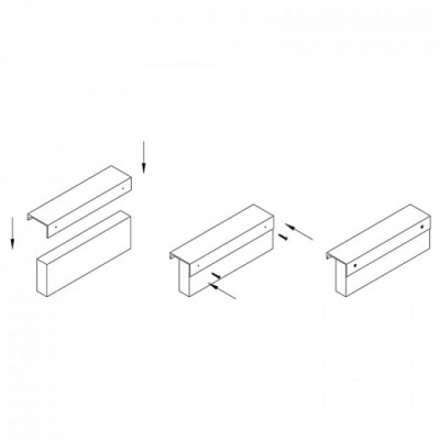 Профіль-ручка U-9  L=5м (шампань)