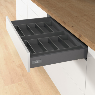 Организация лоток OrgaTray 630 для AvanTech YOU/ArciTech, NL500, сталь, антрацит (9278319) Hettich