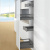Боковина ArciTech L=450 мм H=94 мм антрацит, ліва (9121289) Hettich