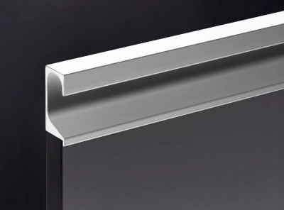 Врізний профіль-ручка UKW 7 18мм L=5м, білий, Elite