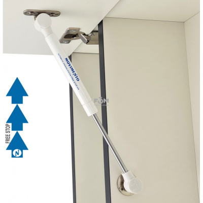 Лифт газ., Free Stop, 60 N, белый Movimento.