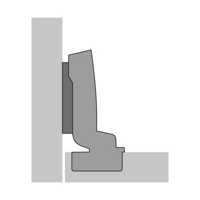 Петля с доводчиком Sensys 8646i, внутренняя, для тонких дверей (9094290)