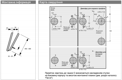 Ходовый профиль WingLine 230, L2400 мм, Белый (79013) Hettich