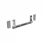 Боковина Inlay AvanTech YOU (под стекло), высота 187 мм, NL 500 мм, серебро, левая (9257137) Hettich