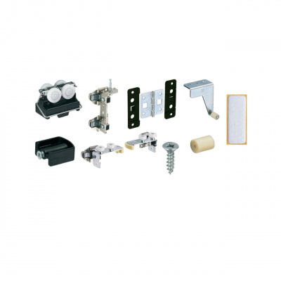 Комплект фурнітури Wing 77 для шафи з двома створками (70986)