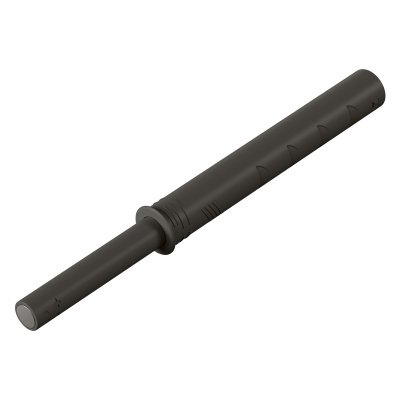 Толкатель Magnet Strong, врезной, L=37 мм, чорный