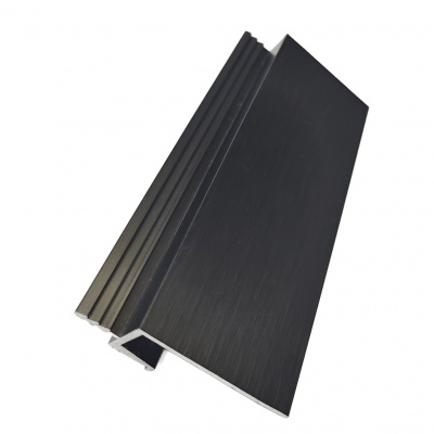 Врізний профіль-ручка PR-5, 18 мм, L=5 м, чорний фактура, Elite