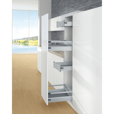 Боковина ArciTech L=500 мм H=94 мм, срібло, права (9121208) Hettich