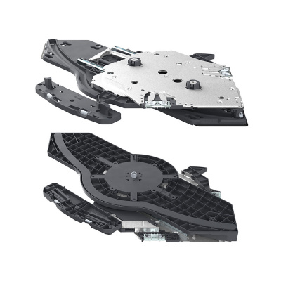 FurnSpin XL с системой Push to open Silent снизу, 120 кг, монтажное положение справа (9349308) Hettich