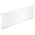 Алюмінієва задня панель InnoTech Atira, висота 144 мм, 2000 мм, біла (9194520)