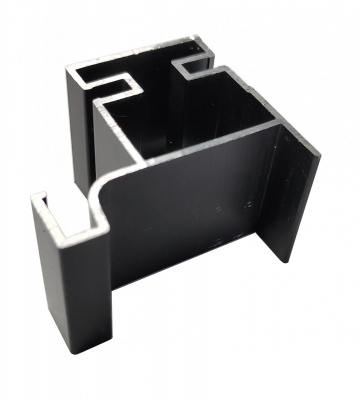 Gola проф.вертик. бічний L=5,5м- чорний фактура