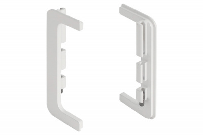 Gola Заглушка профілю С білий (лів+прав)