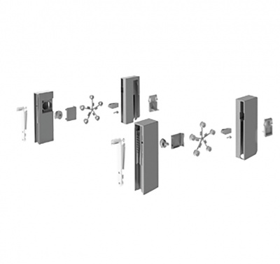 Atira DesignSide комплект адаптеров H176 антрацит (9196322)