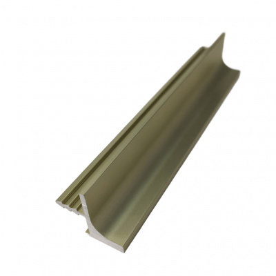 Врізний профіль-ручка PR-6, 18 мм, L=5 м, золото матове, Elite