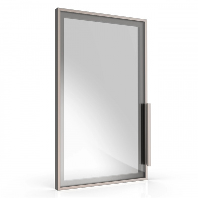 Профиль рамочный Е-10R с ручкой H1100 мм левая (М05) L=3,0 м, алюминий, Elite