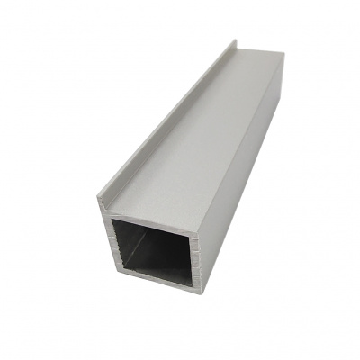 Профиль рамочный Е-6 L=5,5 м, для фасадов со скрытыми петлями, алюминий, Elite