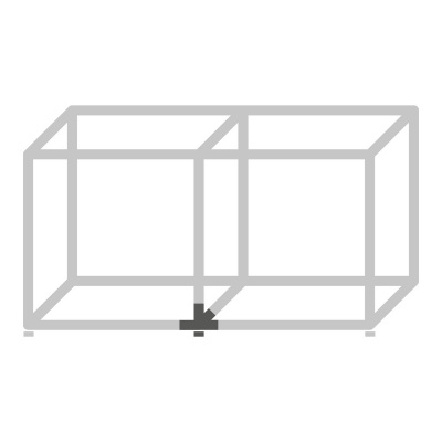 З'єднувальний елемент Cadro, 4-х сторонній, з регулюванням по висоті, 3D, чорний матовий (9298835) Hettich