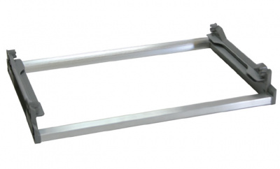 Рама алюминиевая для сушки для посуды 800 мм, цвет серый