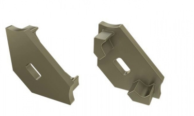 Заглушка для LED углового, серый