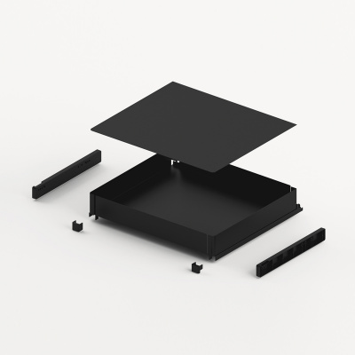 Внутрішня шухляда Naro 200, ширина LB=414 мм, антрацит (9381038) Hettich