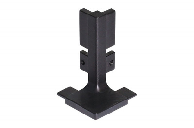 Gola Куточок зовнішній профілю L- чорний фактура