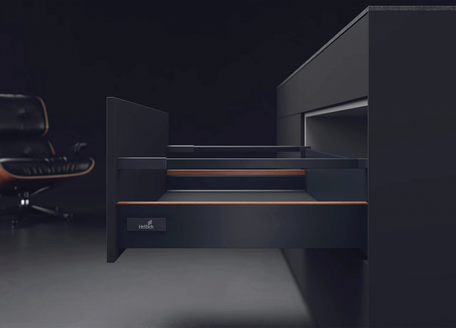 Система висувних шухляд Atira Система висувних шухляд Atira