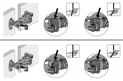 Sensys огранич. уг.откр., для петель 8657/8687, 90-135 град.  (9090864)