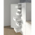 Боковина ArciTech L=550 мм H=94 мм біла, ліва (9121251) Hettich