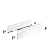 Комплект боковин AvanTech YOU, висота 101 мм, NL 450 мм, білий, з кріпленням (9255288)