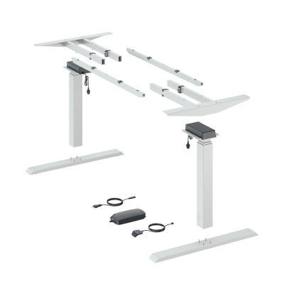 Комплект стола Steelforce Pro 470 SLS, з електрорегулюванням висоти, білий (9309756) Hettich