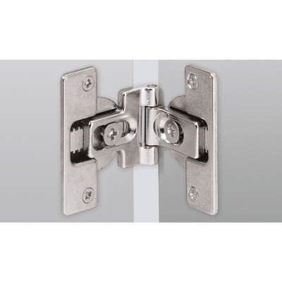 Средняя петля для складной двери, с регулировкой оси вращения, под запрессовку (1001955) Hettich